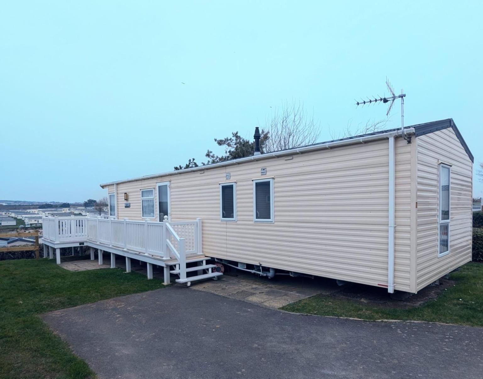 Beautiful Luxury Caravan Haven Littlesea Stunning Views Sleeps 6 Wyke Regis Exteriör bild